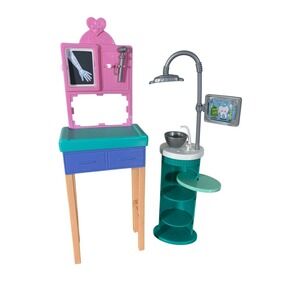 Barbie Pediatrician‎ Exam Table & Dentist Station Accessories 2020 Mattel